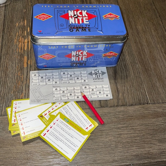 Vintage Nick at Night Trivia Game